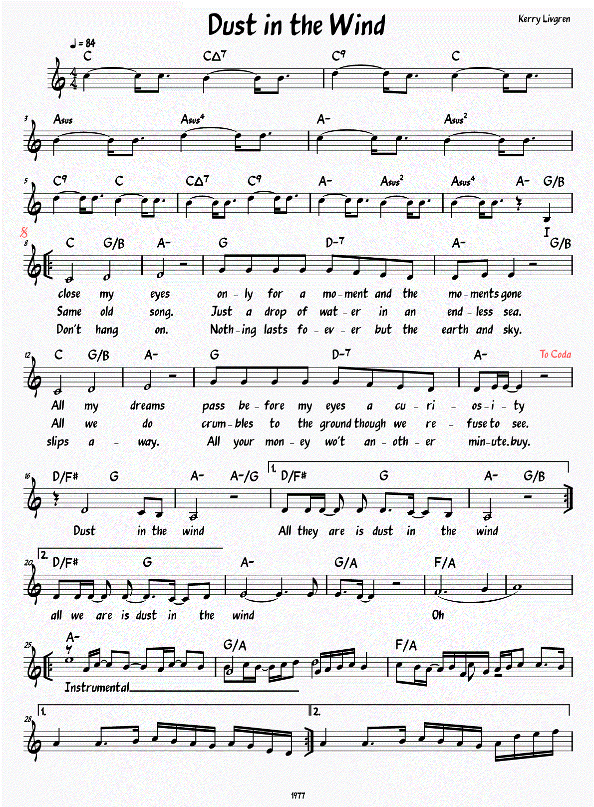 Sheet Music